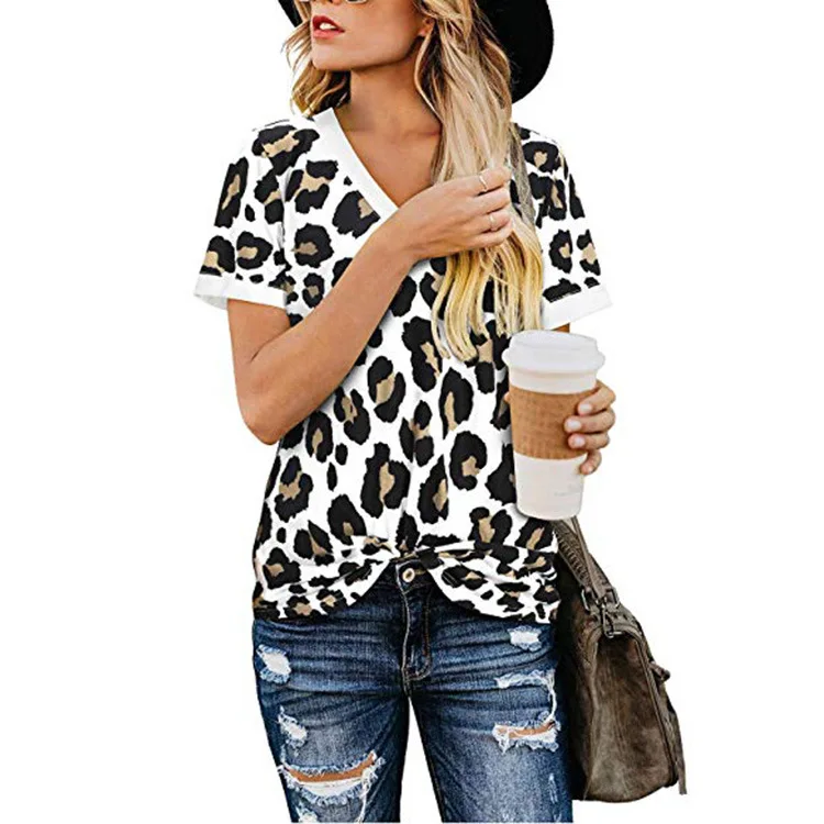 Hot Women Casual Cute T-Shirts New Loose V-neck Printed Short-Sleeved Soft Blouse Top Women, Blue/white/red/brown/pink/yellow
Hot Women Casual Cute T-Shirts New Loose V-neck Printed Short-Sleeved Soft Blouse Top Women, Blue/white/red/brown/pink/yellow