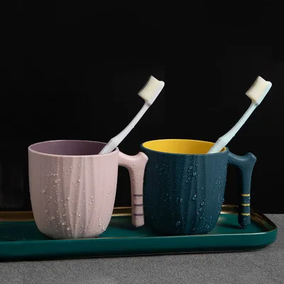 Two-color Children's Double-layer Toothbrushing Cup Household Mouthwash Cup With Handle Wash Cup Student Cup
Two-color Children's Double-layer Toothbrushing Cup Household Mouthwash Cup With Handle Wash Cup Student Cup