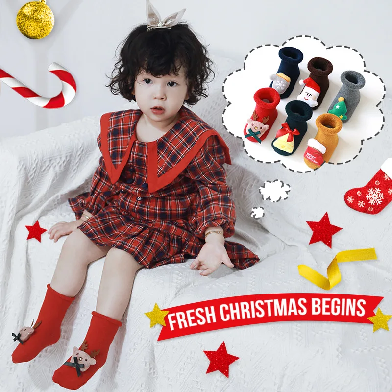 Christmas santa's baby socks Cotton terry floor Children Santa Christmas socks Silicone non-slip Christmas socks, Red, coffee,navy, blue, yellow,grey, green
Christmas santa's baby socks Cotton terry floor Children Santa Christmas socks Silicone non-slip Christmas socks, Red, coffee,navy, blue, yellow,grey, green