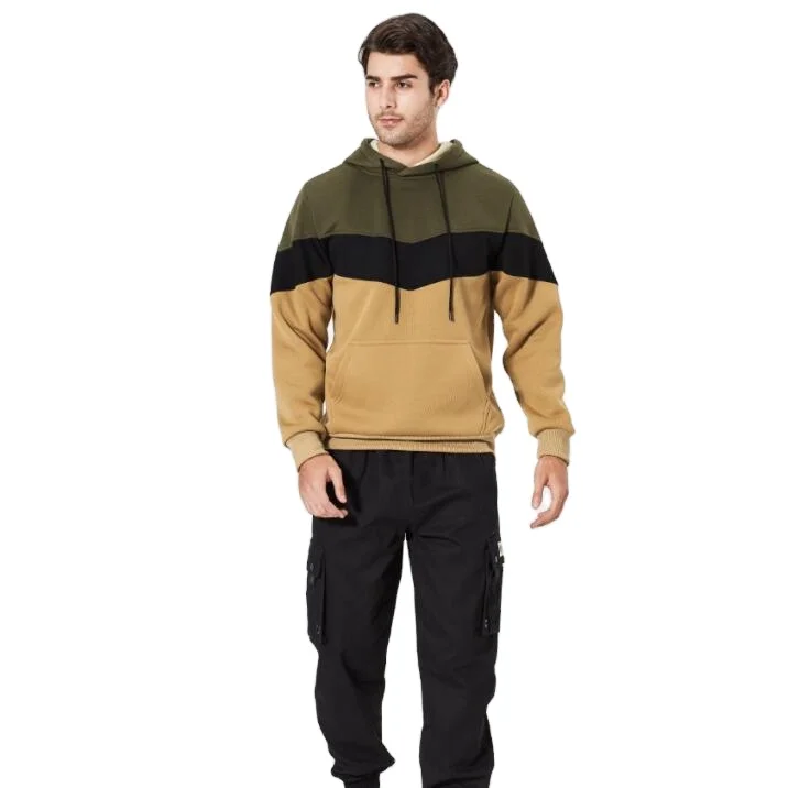 2021 Fashion New Patchwork Hoodie Men's Warm Color Blocking Contrast Color Hooded Pullover Clothing
2021 Fashion New Patchwork Hoodie Men's Warm Color Blocking Contrast Color Hooded Pullover Clothing