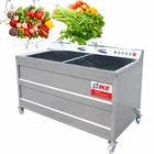 Industrial Fruit Vegetable Skin Cleaning Electric Potato Carrot Apple Strawberry Washing Machine Made In China
