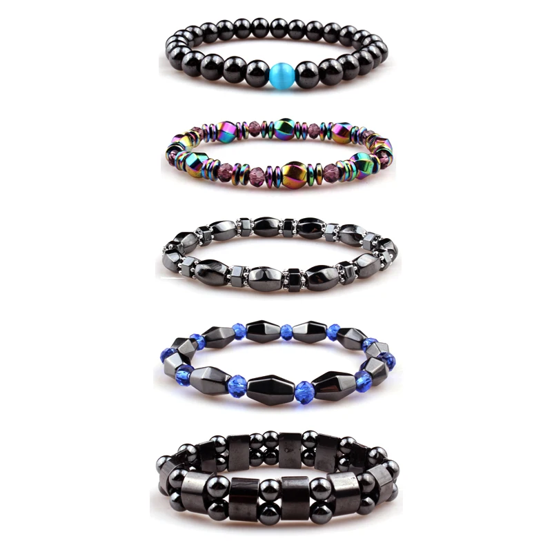 Magnetic Therapy Bracelet Energy Healing Bracelet Relief Hematite Balance Bracelet for Men Women, Black
Magnetic Therapy Bracelet Energy Healing Bracelet Relief Hematite Balance Bracelet for Men Women, Black