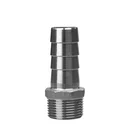 Screw Pipe Hot Selling Thread Stainless Steel Screw Pipe Fitting Hose Nipple HON 1/4"