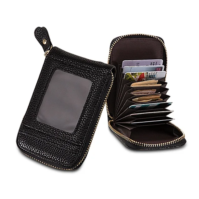 Wholesale Women Genuine Leather Money Clip Wallet Men Zipper Coin Holder Keychain Case
Wholesale Women Genuine Leather Money Clip Wallet Men Zipper Coin Holder Keychain Case