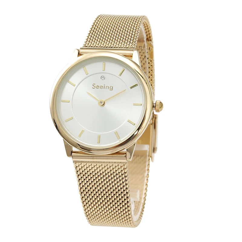 K5001-38 Trendy women watch light gold IPG fashion watches original, Black, white, brown, rose gold
K5001-38 Trendy women watch light gold IPG fashion watches original, Black, white, brown, rose gold
