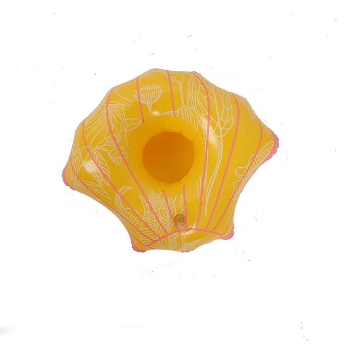 Inflatable Drink Holder Inflatable Pool Yellow Shell Cup Holders Coasters for Pool Party Water Fun, Customized color
Inflatable Drink Holder Inflatable Pool Yellow Shell Cup Holders Coasters for Pool Party Water Fun, Customized color