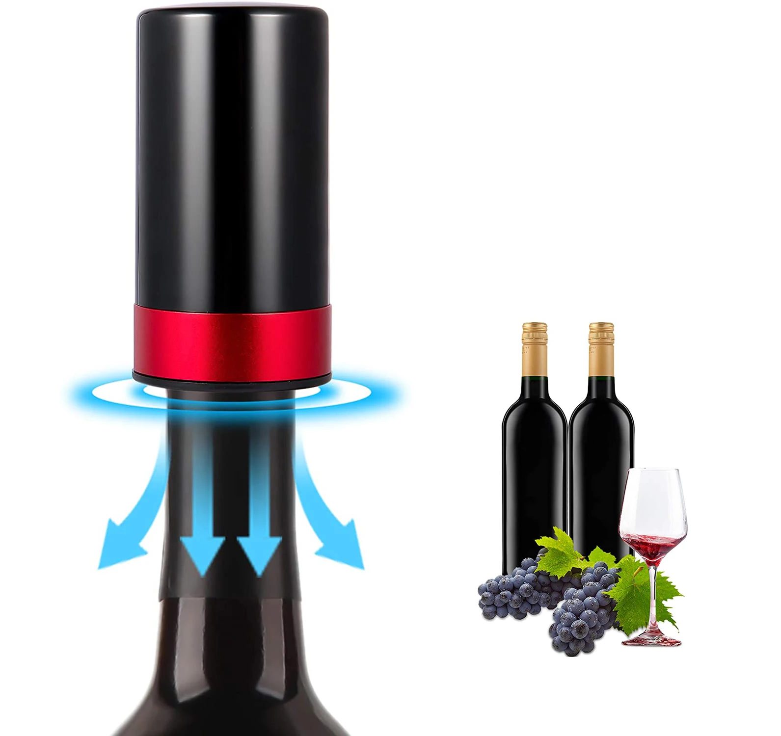 Top Sellers 2021 for Amazon Winning Products Vacuum Wine Stopper with Automatic Wine Preserver Gift for Men, Customized
Top Sellers 2021 for Amazon Winning Products Vacuum Wine Stopper with Automatic Wine Preserver Gift for Men, Customized