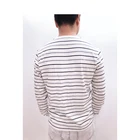 T-shirt Blank T-shirts Comfortable Men Long Sleveese Tops Mens Jersey T-shirt Workout Blank Striped T-shirts