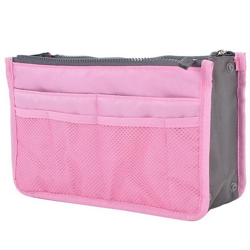 Zipper Cosmetic Women Nylon Travel Handbag Purse Large Liner Lady Makeup Cosmetic Organizer Insert Bag, 15 colors
Zipper Cosmetic Women Nylon Travel Handbag Purse Large Liner Lady Makeup Cosmetic Organizer Insert Bag, 15 colors