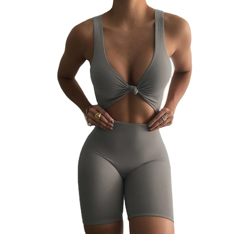 W3665C Summer Casual Skinny Rompers 2021 Sleeveless Hollow Out Active Playsuits Workout Jumpsuit, As picture shown or customized following customer design
W3665C Summer Casual Skinny Rompers 2021 Sleeveless Hollow Out Active Playsuits Workout Jumpsuit, As picture shown or customized following customer design