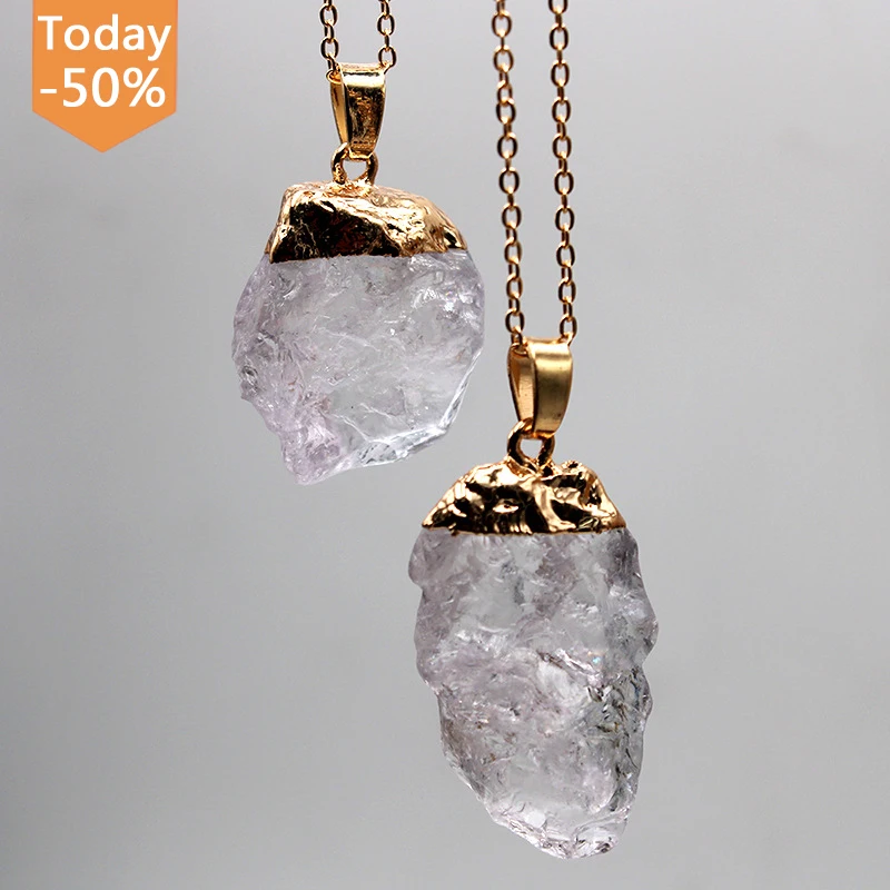High quality wholesale natural stone large amethyst rough block pendant necklace production
High quality wholesale natural stone large amethyst rough block pendant necklace production