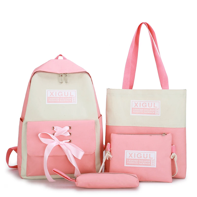 New fashion factory wholesale promotion leisure school girls printed textile backpack set
New fashion factory wholesale promotion leisure school girls printed textile backpack set