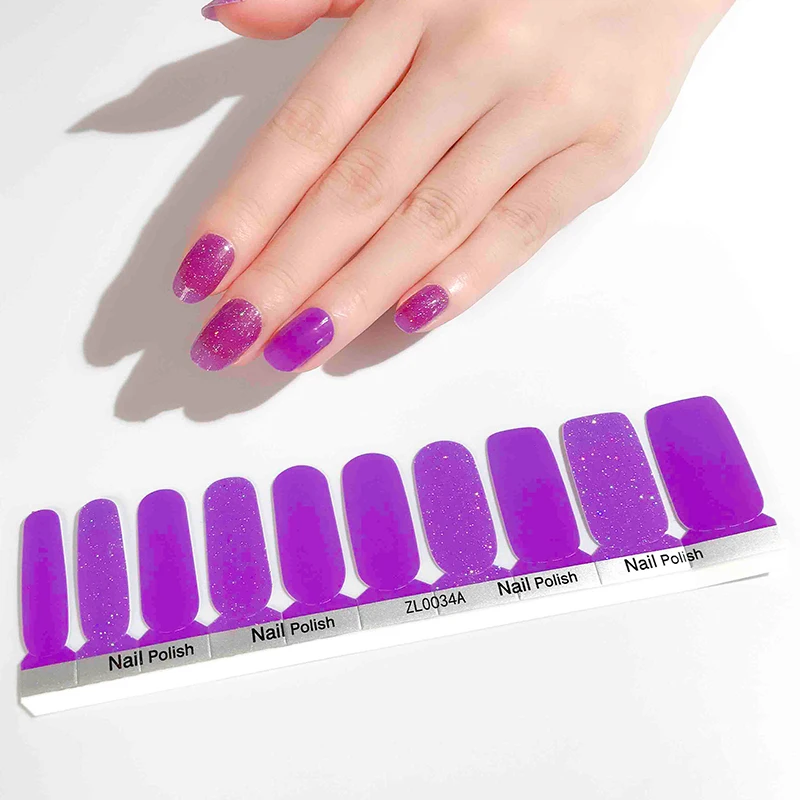 New Hot Single Purple Color Series Classic Nail Polish Strips Nail Wraps Nail Art Decoration, Colorful+metallic laser
New Hot Single Purple Color Series Classic Nail Polish Strips Nail Wraps Nail Art Decoration, Colorful+metallic laser