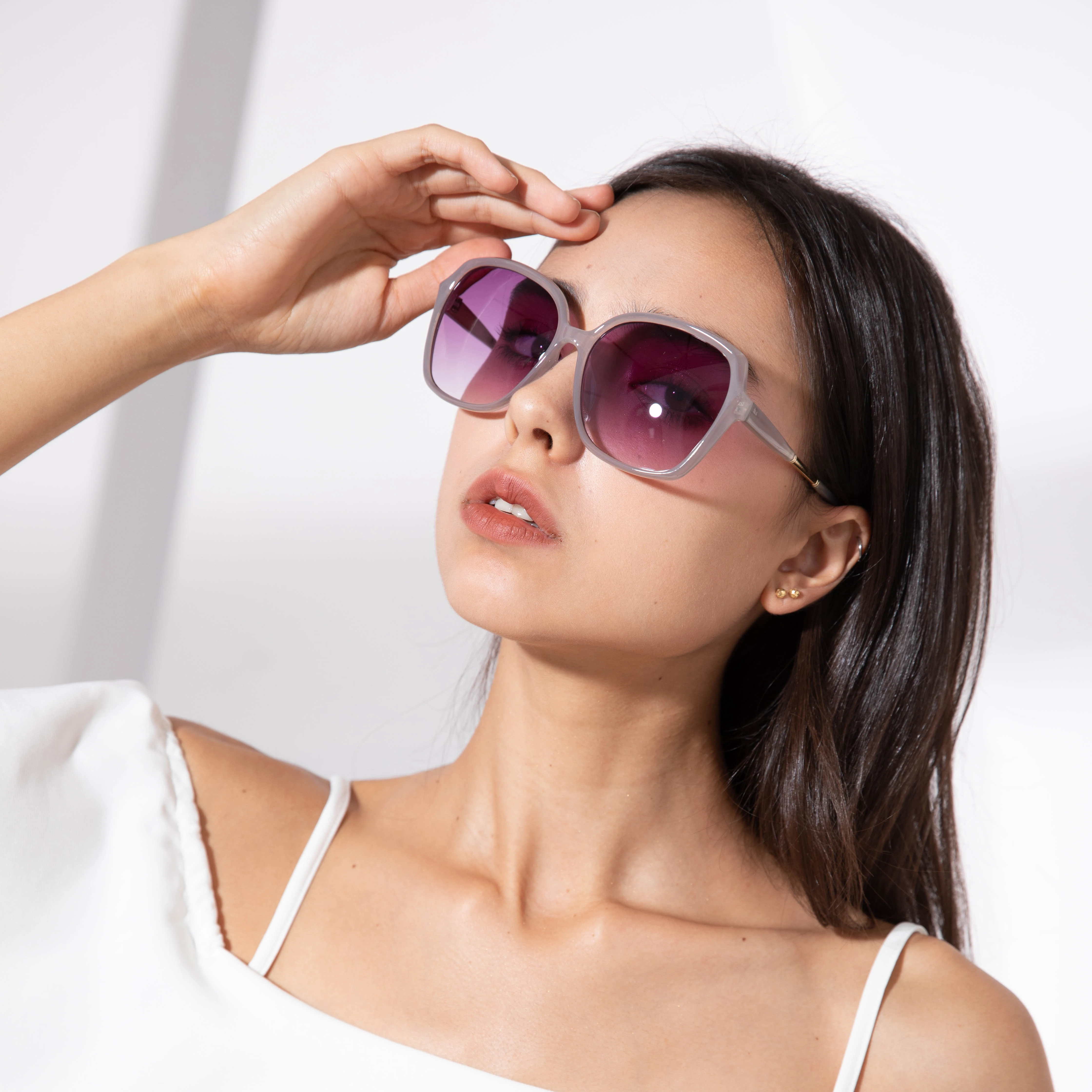 Custom Logo PC UV400 Oversized Frame big Square Sunglasses Women, Picture shows
Custom Logo PC UV400 Oversized Frame big Square Sunglasses Women, Picture shows