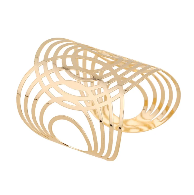Wide Cuff Geometric Round Bracelet Bangles For Women Gold Silver Color Alloy Hollow Open Female Bangle Fashion Party Jewelry, Picture
Wide Cuff Geometric Round Bracelet Bangles For Women Gold Silver Color Alloy Hollow Open Female Bangle Fashion Party Jewelry, Picture