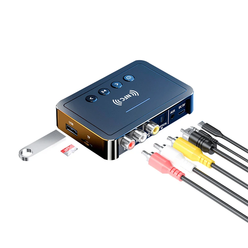 Factory Direct Digital Display BT Audio Adapter Wireless BT Transmitter Smart BT Audio Receiver
Factory Direct Digital Display BT Audio Adapter Wireless BT Transmitter Smart BT Audio Receiver