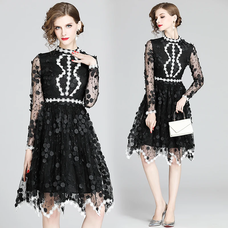 In stock sales 2021 new woman clothes wholesale fashion apparel elegant casual dresses embroidery handmade flower mesh, Wine
In stock sales 2021 new woman clothes wholesale fashion apparel elegant casual dresses embroidery handmade flower mesh, Wine
