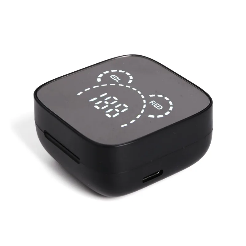 TWS Earphone Wireless Headphone Stereo Headset Sport Earbuds With mirror LED display Charging Box For Smartphone Pro 22, Black white
TWS Earphone Wireless Headphone Stereo Headset Sport Earbuds With mirror LED display Charging Box For Smartphone Pro 22, Black white