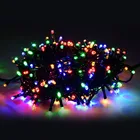 100m string light ip65 waterproof outdoor xmas rainbow diwali firefly rice led lights chain for party