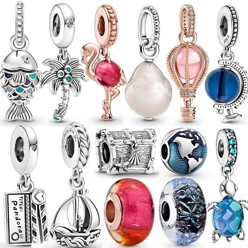 NEW Ocean Series 925 Sterling Silver Jewelry Blue Scale Fish Charm Pendant Bead Fit diy charms Original Bracelet Women Gift DIY
NEW Ocean Series 925 Sterling Silver Jewelry Blue Scale Fish Charm Pendant Bead Fit diy charms Original Bracelet Women Gift DIY