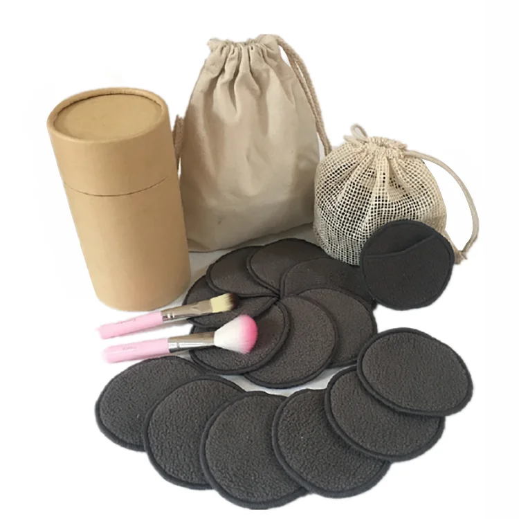 Black Washable Organic Bamboo Charcoal Reusable Bamboo Facial Cotton Pads, Black, gray, green, white
Black Washable Organic Bamboo Charcoal Reusable Bamboo Facial Cotton Pads, Black, gray, green, white