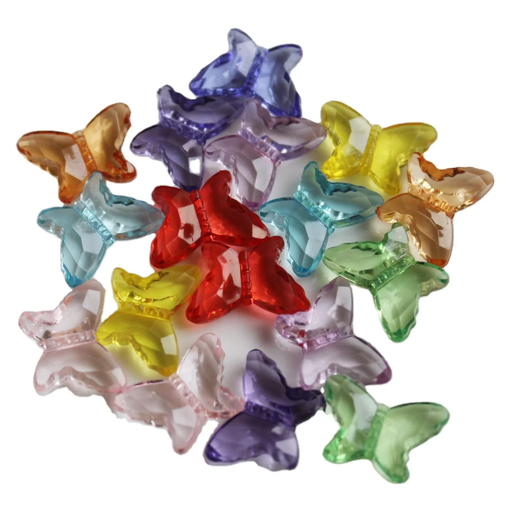 Transparent Mix Color Acrylic Butterfly Beads Spacer Charms Beads For Jewelry Making DIY Bracelet Necklace
Transparent Mix Color Acrylic Butterfly Beads Spacer Charms Beads For Jewelry Making DIY Bracelet Necklace