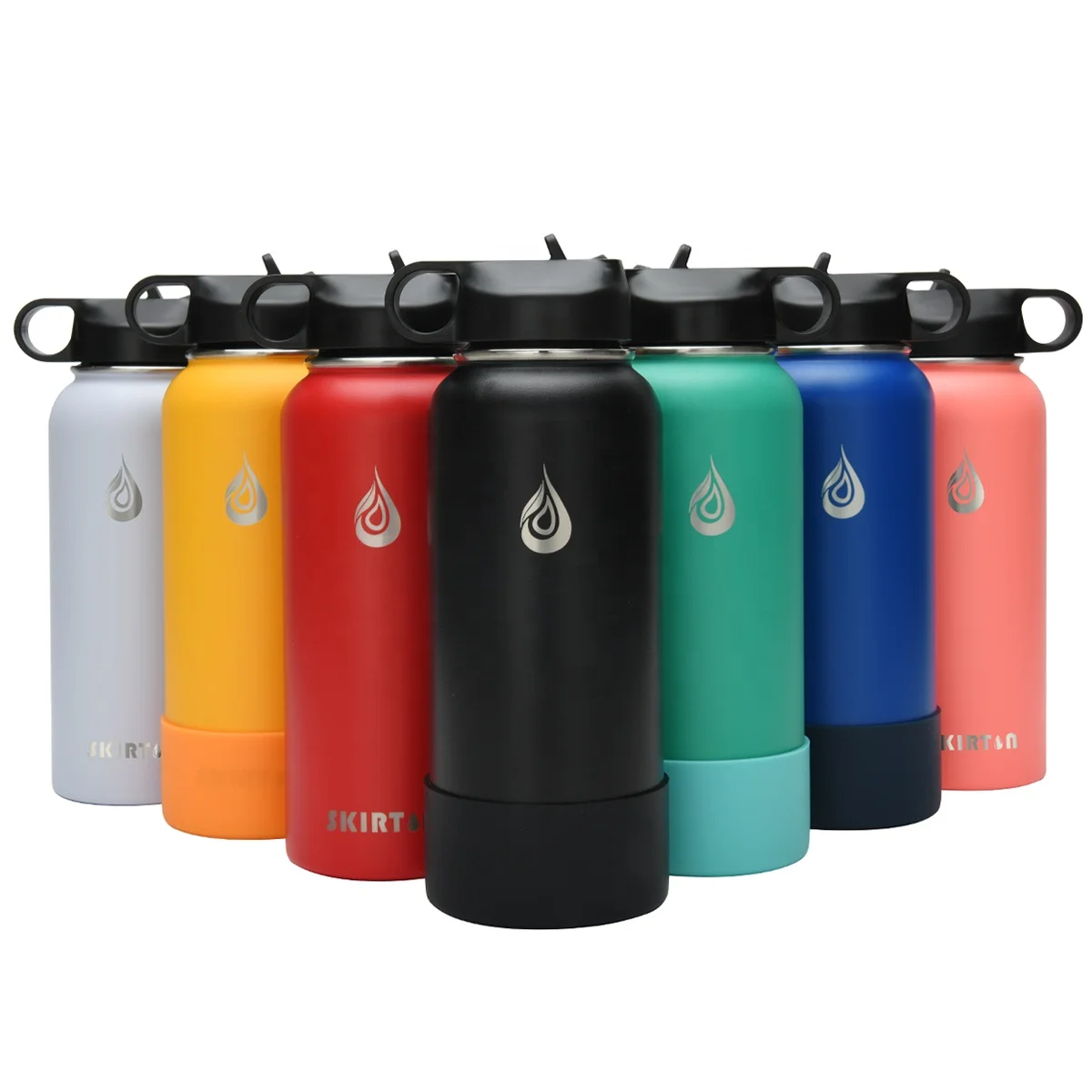 Skirton wholesale 32oz 40oz Iron Hydros Flask Stainless Steel vacuum Insulated Sports Water Bottle Metal Wide Mouth Canteen, Customized color
Skirton wholesale 32oz 40oz Iron Hydros Flask Stainless Steel vacuum Insulated Sports Water Bottle Metal Wide Mouth Canteen, Customized color