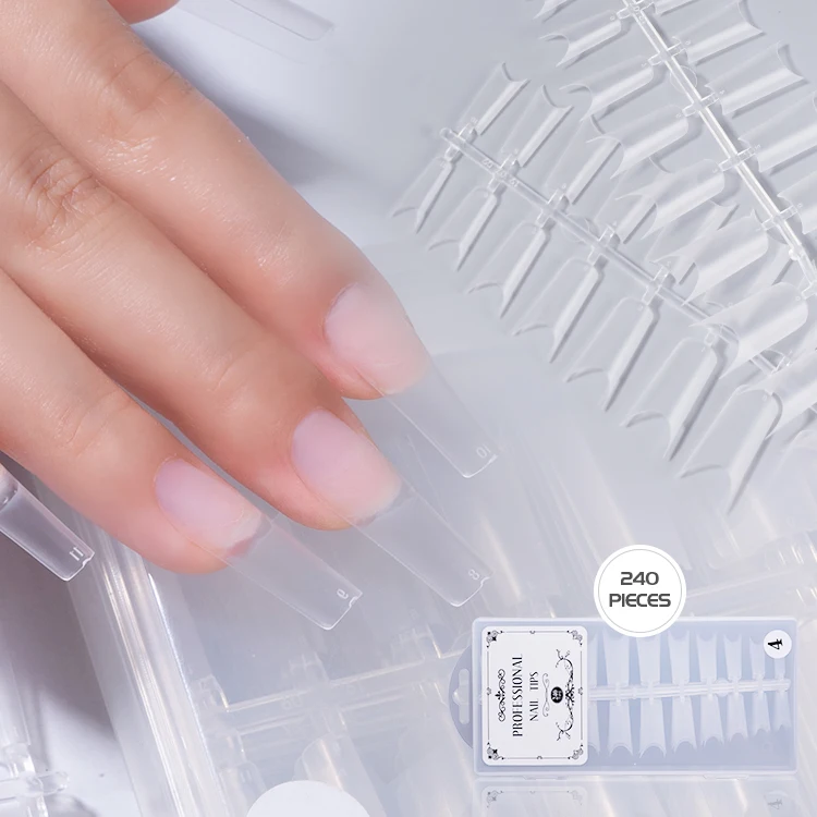 Acrylic Fake Nail Tips Artificial False Nails Half Tips Ballerina Natural UV Gel Manicure Tip for Nail Art Salon
Acrylic Fake Nail Tips Artificial False Nails Half Tips Ballerina Natural UV Gel Manicure Tip for Nail Art Salon