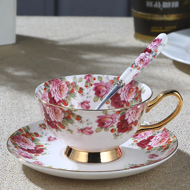 Oem High Quality Custom Romantic Style Ceramic Bone China Royal Coffee Cups And Saucers
Oem High Quality Custom Romantic Style Ceramic Bone China Royal Coffee Cups And Saucers