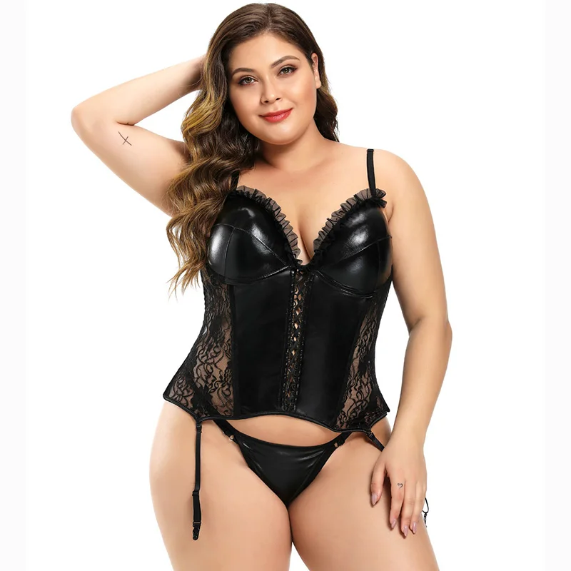Factory Outlet Women's Leather Shiny Corset Gothic Waist Trainer Belts Weight Loss
Factory Outlet Women's Leather Shiny Corset Gothic Waist Trainer Belts Weight Loss