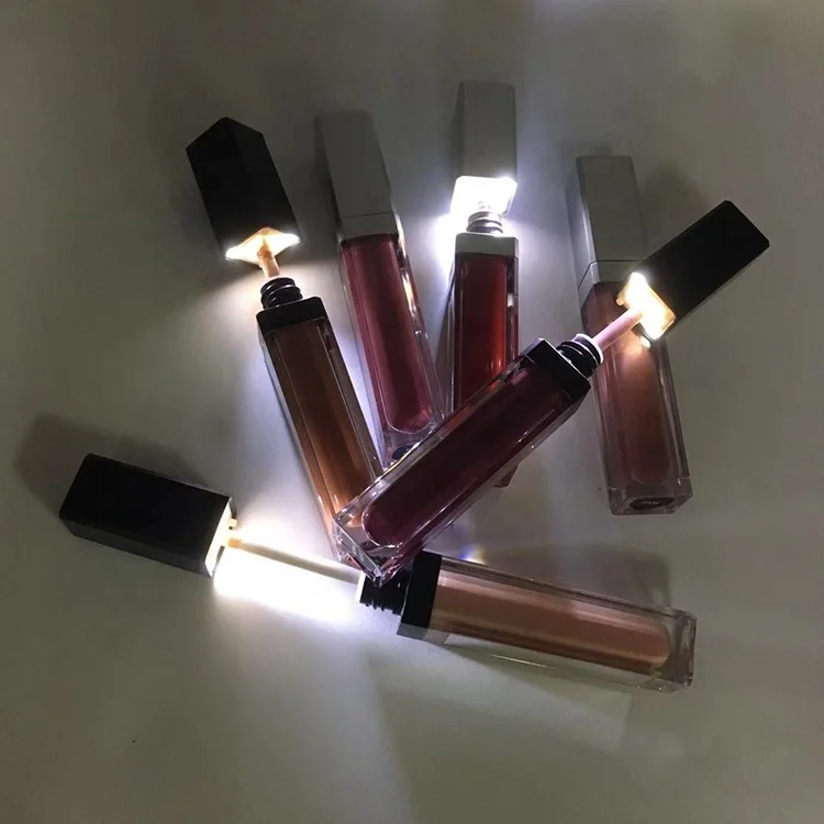 Ready to ship glitter shimmer shiny lip gloss small order logo print lip gloss with led tube
Ready to ship glitter shimmer shiny lip gloss small order logo print lip gloss with led tube