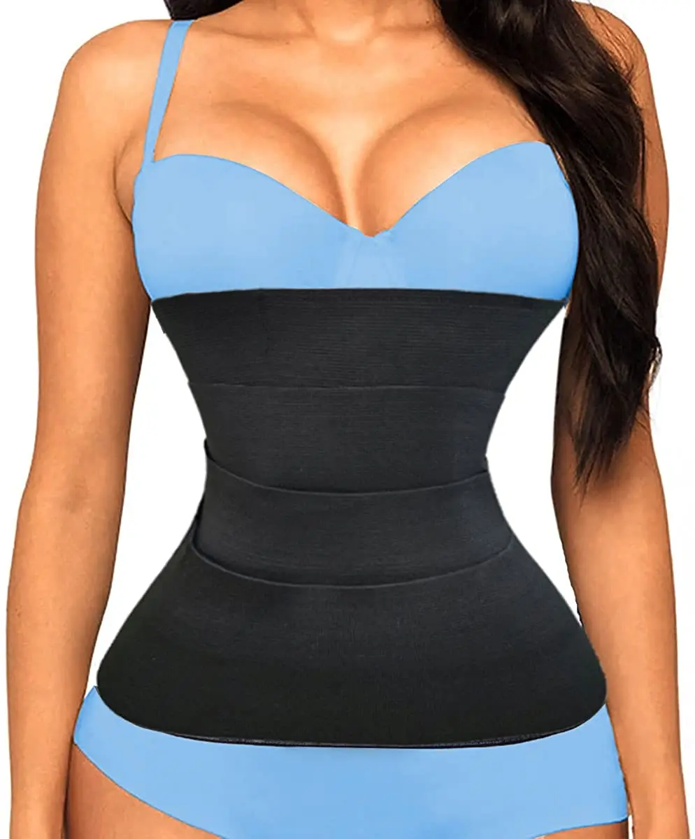 Plus size women Invisible Waist Trainer tummy wrap shaper waist trimmer belt band waist wrap, Black and red
Plus size women Invisible Waist Trainer tummy wrap shaper waist trimmer belt band waist wrap, Black and red