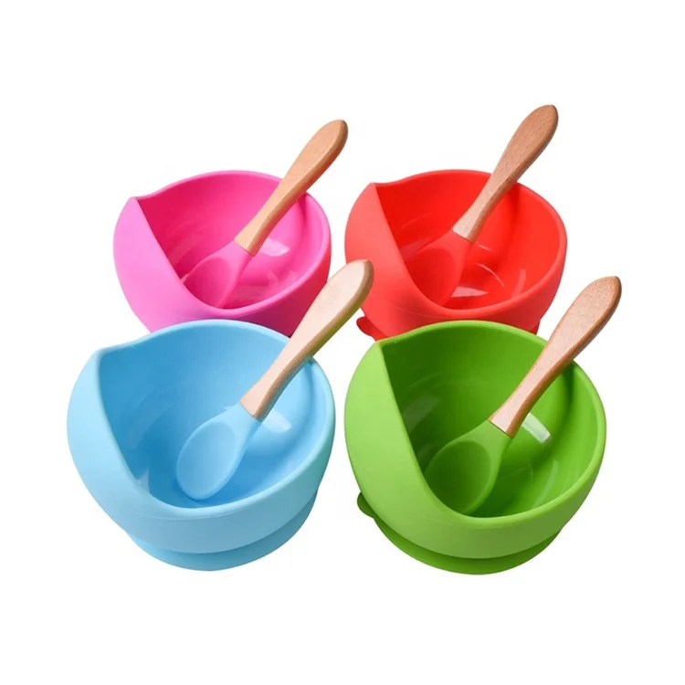 Manufacturer Wholesale Silicone Baby Feeding Bowl Spoon Suction Kids Plate Bowl Set
Manufacturer Wholesale Silicone Baby Feeding Bowl Spoon Suction Kids Plate Bowl Set