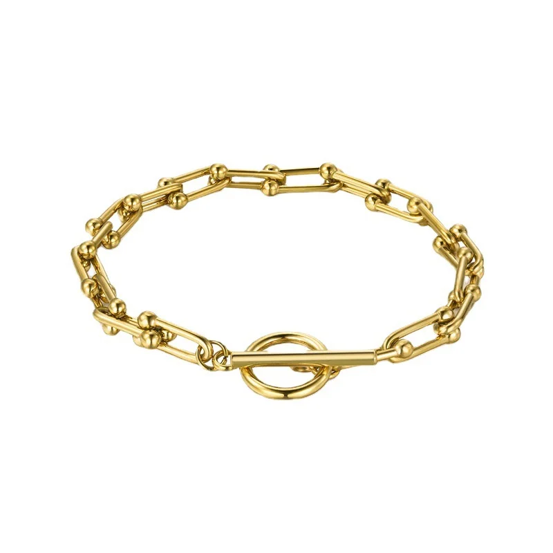 INS fashion metal texture stitching retro trend ins style U-shaped paper clip chain bracelet
INS fashion metal texture stitching retro trend ins style U-shaped paper clip chain bracelet