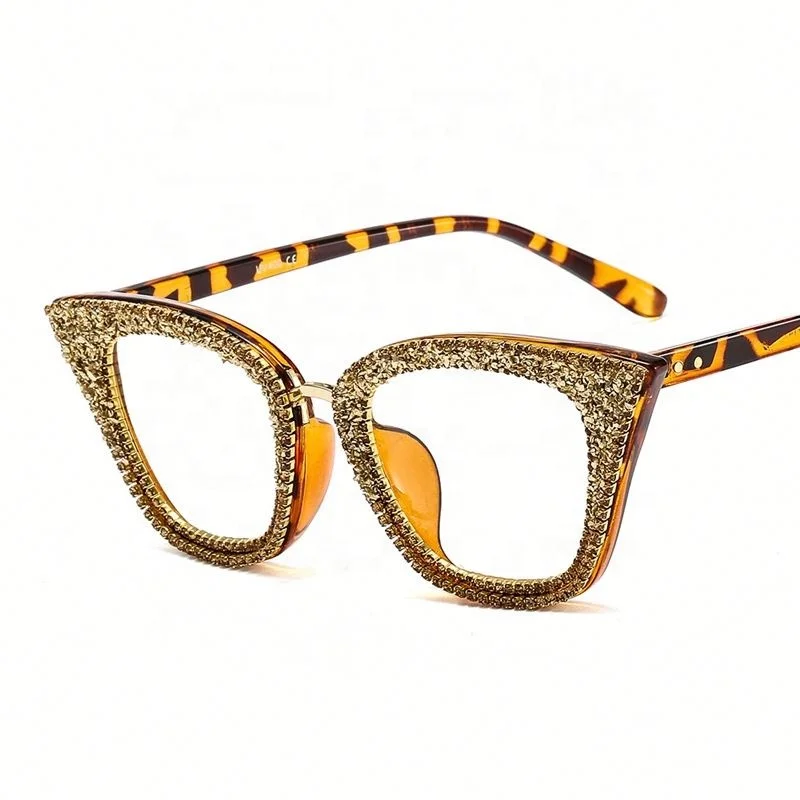 Bling Rhinestone Retro Cat Eye Sunglasses Fashion Flat Frame Glasses For Women in Stock, Colors
Bling Rhinestone Retro Cat Eye Sunglasses Fashion Flat Frame Glasses For Women in Stock, Colors