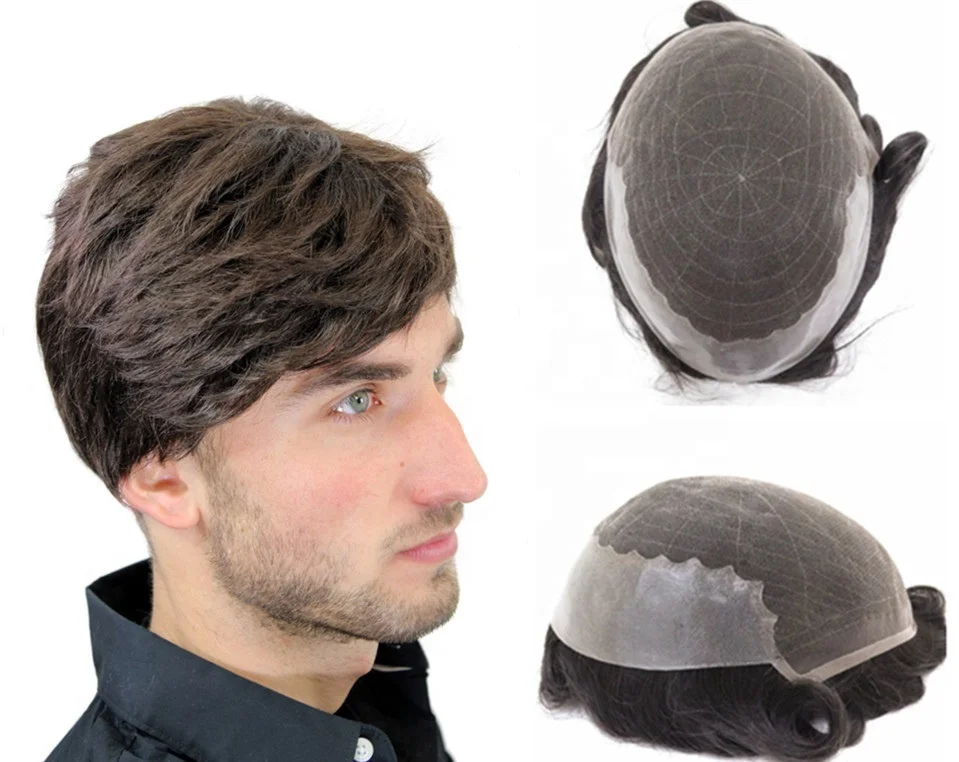 Wholesale Bella Q6 human hair lace toupee men's hair replacement wigs protesis capilar invisible lace with poly factory price
Wholesale Bella Q6 human hair lace toupee men's hair replacement wigs protesis capilar invisible lace with poly factory price