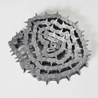 European standard B series double sprocket roller chain 40 with sharp top attachment