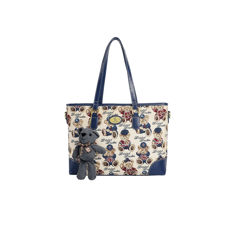 TTWNBEAR Large-capacity casual tablet computer portable polyester fiber zipper handbags, Doctor group bears,daisy bear,jazz heroes,casual black,british white
TTWNBEAR Large-capacity casual tablet computer portable polyester fiber zipper handbags, Doctor group bears,daisy bear,jazz heroes,casual black,british white