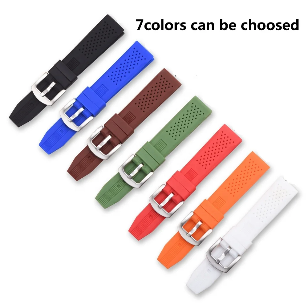 16mm 18mm 20mm 22mm 24mm Silicone Rubber Watch band with OEM design, Black,white,red,orange,blue
16mm 18mm 20mm 22mm 24mm Silicone Rubber Watch band with OEM design, Black,white,red,orange,blue