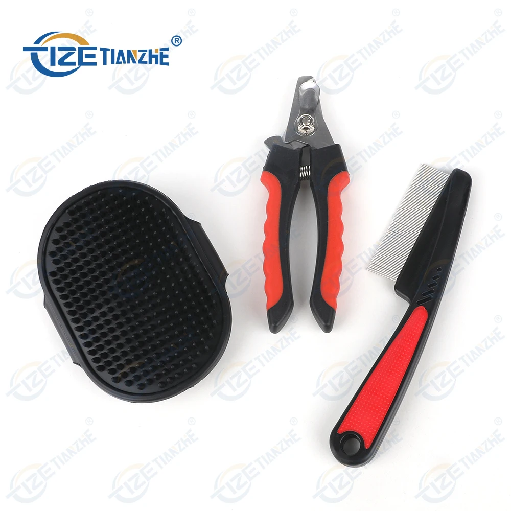 2021 hot selling Take a shower 3 in 1 pet grooming kit with Nail Clipers with Pet Comb and brush
2021 hot selling Take a shower 3 in 1 pet grooming kit with Nail Clipers with Pet Comb and brush