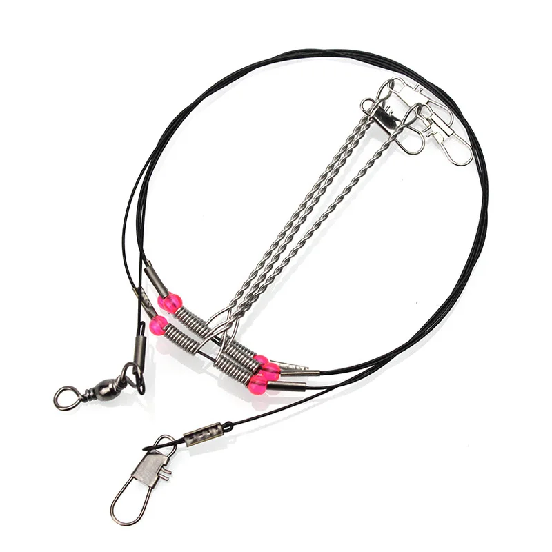 Fishing Tackle Accessories Stainless Steel Fishing Rigs Balance Bracket Wire Leader Rope Line Swivel String Hooks
Fishing Tackle Accessories Stainless Steel Fishing Rigs Balance Bracket Wire Leader Rope Line Swivel String Hooks