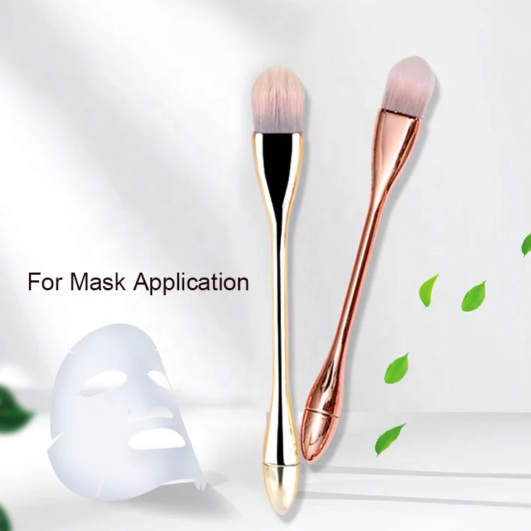 Rose Gold Mud Mask Application Nylon Hair Cosmetic Face Mask Brush, As picture or custom
Rose Gold Mud Mask Application Nylon Hair Cosmetic Face Mask Brush, As picture or custom