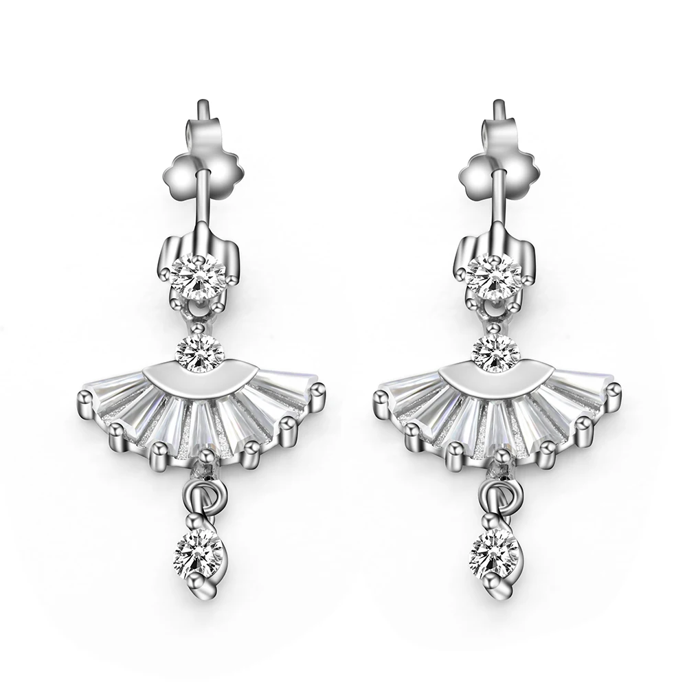 FY-E034 China Wholesale 925 Sterling Silver Drancer Dressing Design Stub Earring, White gold /rhodiumplated
FY-E034 China Wholesale 925 Sterling Silver Drancer Dressing Design Stub Earring, White gold /rhodiumplated