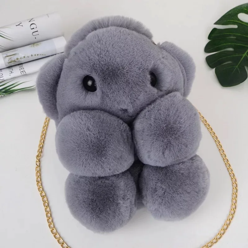 Jtfur Girls Fancy Backpack Cute Bear Shaped Fluffy Animal Fur Purse Ladies Shoulders Bag 3D Cartoon Bear Plush Bag, Customized color
Jtfur Girls Fancy Backpack Cute Bear Shaped Fluffy Animal Fur Purse Ladies Shoulders Bag 3D Cartoon Bear Plush Bag, Customized color