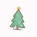 Custom printed cotton paper bathroom tree air freshener with perfume