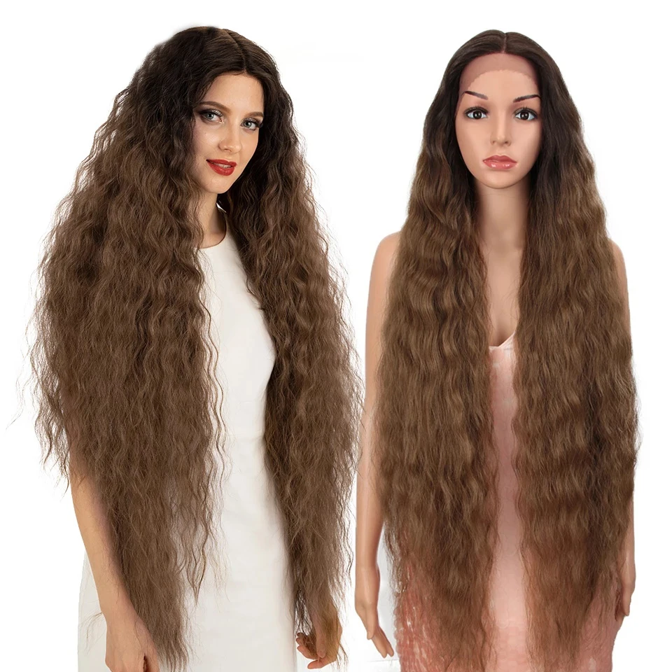 Joedir Platinum Blond Bohemian Curly Super Long Lace Front Wig Water Loose Wavy Synthetic Hair Extension Synthetic Hair Wigs
Joedir Platinum Blond Bohemian Curly Super Long Lace Front Wig Water Loose Wavy Synthetic Hair Extension Synthetic Hair Wigs