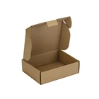 Shipping Corrugate Mailer Packaging Cardboard Folding 4 Color Printing Store Mailing Custom Corrugated Box