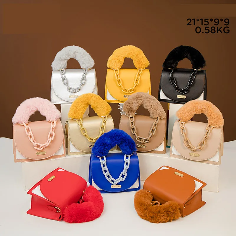 Winter fashion plush handle women hand bags ladies shoulder fall handbag luxury fur bag with chain, 10colors
Winter fashion plush handle women hand bags ladies shoulder fall handbag luxury fur bag with chain, 10colors