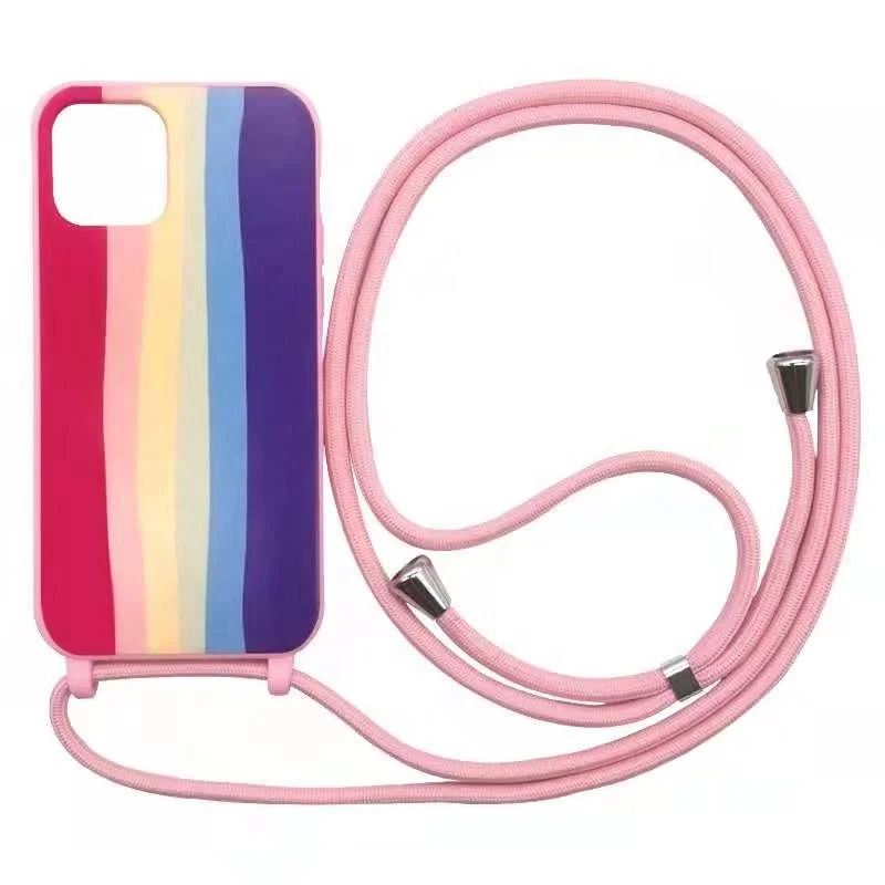 For Apple iPhone 11 12 13 Pro Max Candy Colors Mobile Phone Bags Liquid silicone case with Lanyard, 13colors
For Apple iPhone 11 12 13 Pro Max Candy Colors Mobile Phone Bags Liquid silicone case with Lanyard, 13colors