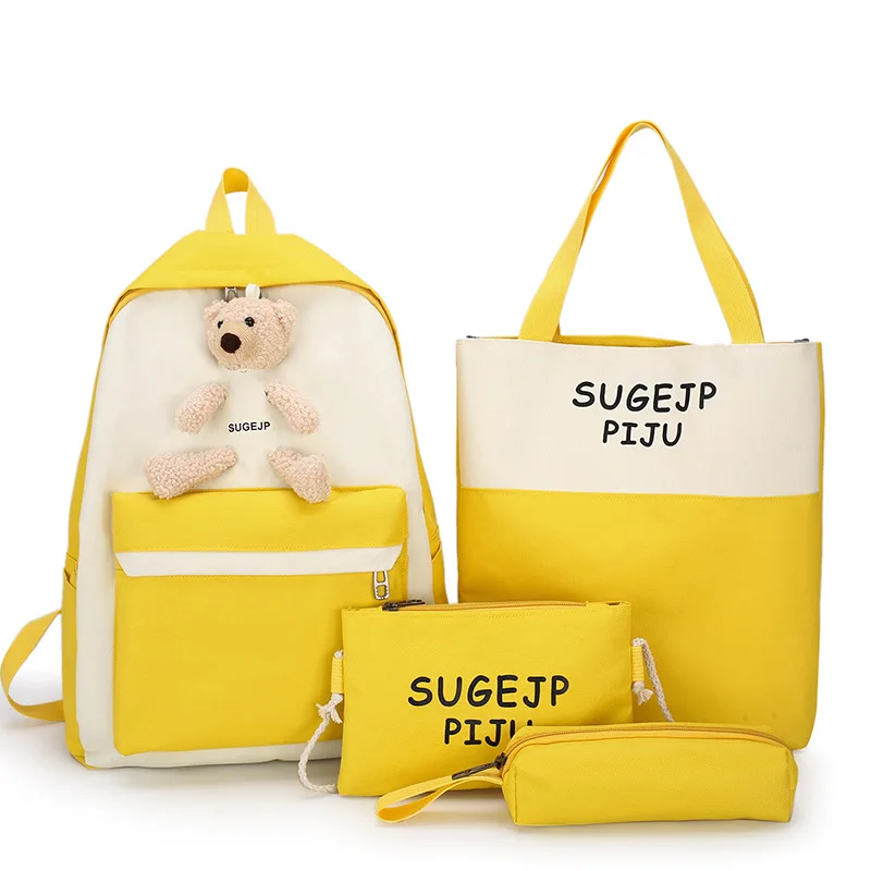 Popular factory wholesale waterproof 1pc moq young student girls bookbag school backpack 3pcs sets girls school bags, Many colors
Popular factory wholesale waterproof 1pc moq young student girls bookbag school backpack 3pcs sets girls school bags, Many colors